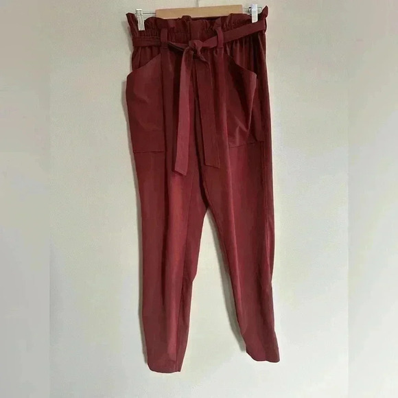 Athleta Skyline Pants - Size 4 tall - Rust Color - Picture 2 of 8